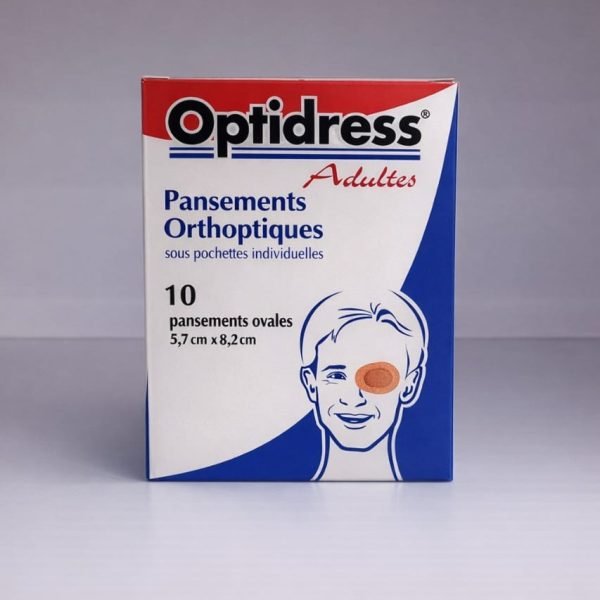 OPTIDRESS COMPRESSE OCULAIRE ADULTE 5.7CM*8.2CM B10 – Image 1