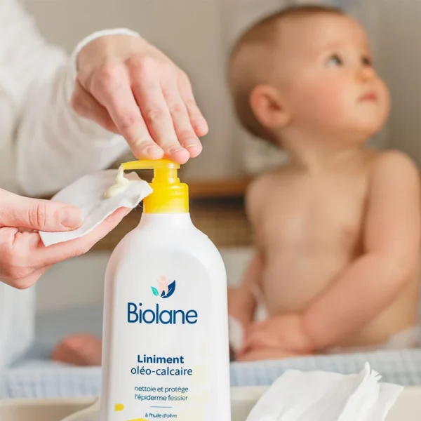BIOLANE LINIMENT OLEO-CALCAIRE A L'HUILE D'OLIVE 300ML – Image 2