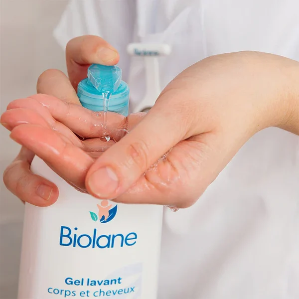 BIOLANE GEL CORPS ET CHEVEUX 2 EN 1 350ML – Image 3