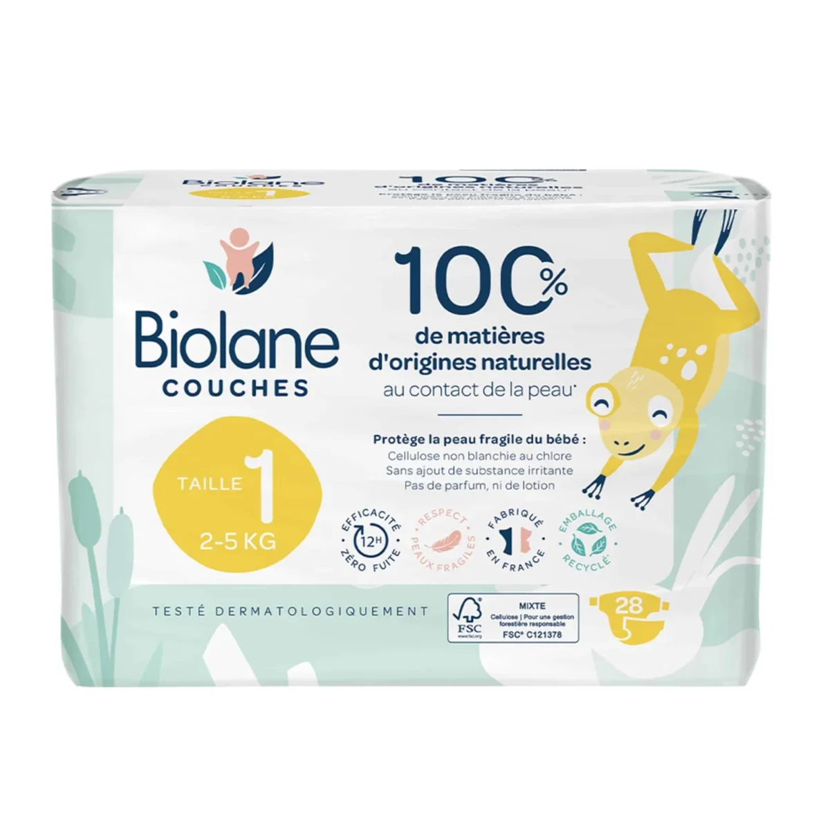 BIOLANE COUCHES TAILLE 1