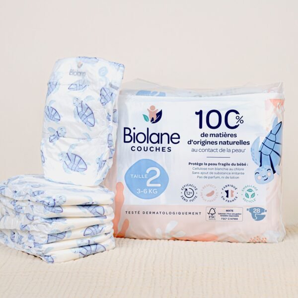 BIOLANE COUCHES ECOLOGIQUES TAILLE 2 3-6KG B28 – Image 3