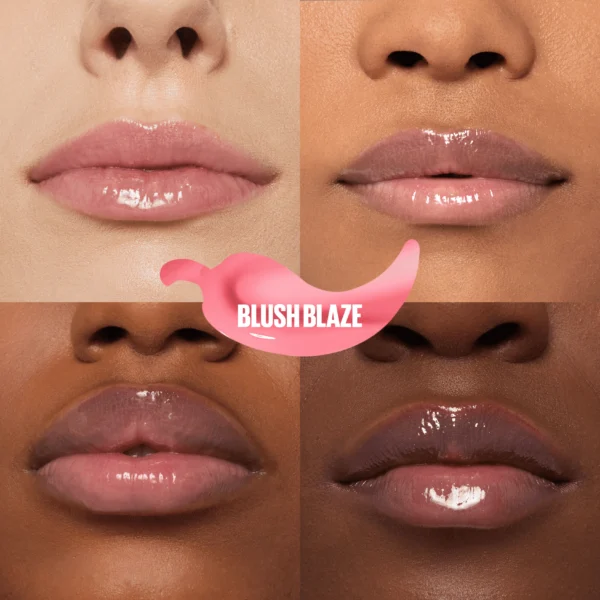MAYBELLINE LIFTER PLUMP GLOSS BLUSH BLAZE N001 – Image 2