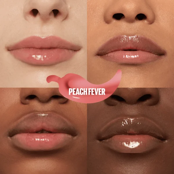 MAYBELLINE LIFTER GLOSS PLUMP PEACH FEVER N005 – Image 2