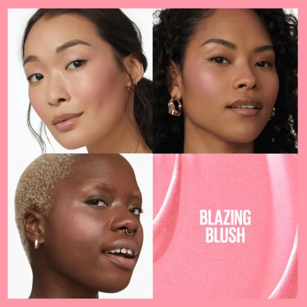 MAYBELLINE SUNKISSER BLUSH N05 BLAZING BLUSH – Image 2