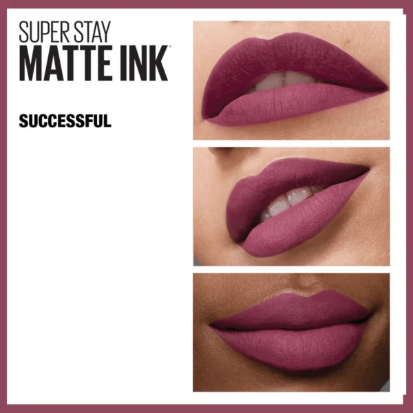 MAYBELLINE SUPERSTAY MATTE INK PINKS SUCCES N165 – Image 2