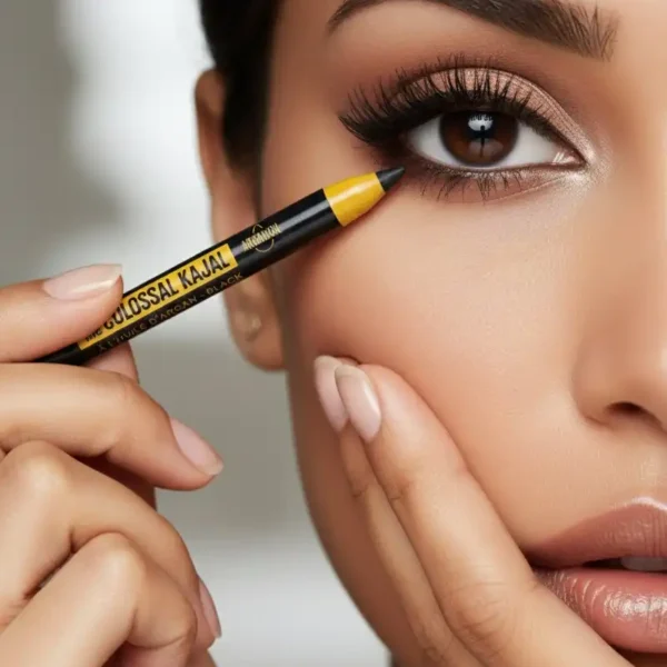 MAYBELLINE NEW YORK THE COLOSSAL KAJAL ARGAN OIL 12H EXTRA BLACK – Image 2