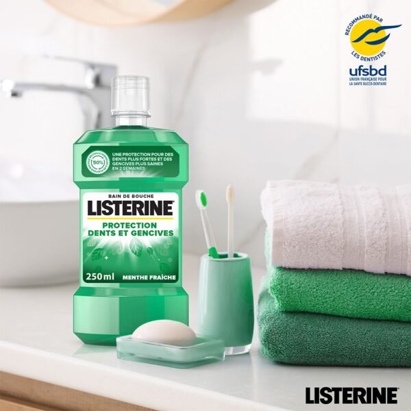 LISTERINE PROTECTION DENTS ET GENCIVES 250ML – Image 2