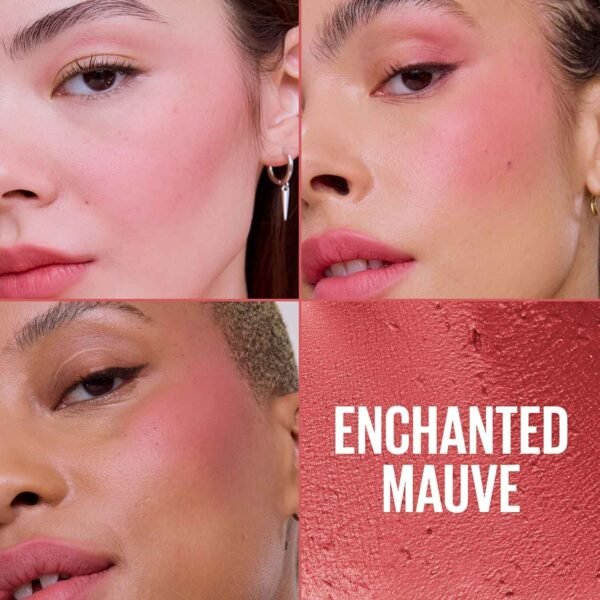 MAYBELLINE BLUSH CLOUDTOPIA CHEEK LIP MOUSSE ECHANTED MAUVE N08 – Image 2
