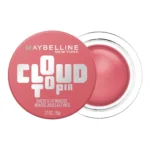 MAYBELLINE CLOUDTOPIA MAUVE N08 blush et rouge à lèvres 2-en-1 à texture mousse légère pour un fini naturel.