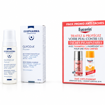 EUCERIN DUO SERUM + ISISPHARMA GLYCO-A FOAMER
