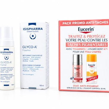 EUCERIN DUO SERUM + ISISPHARMA GLYCO-A FOAMER